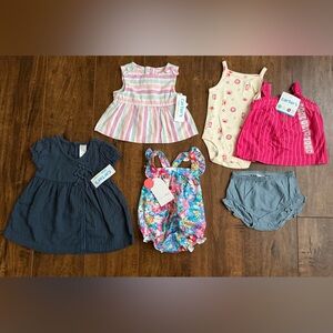 Mila & Rose | Carter’s NWT 3-6 Month Girls Summer Bundle